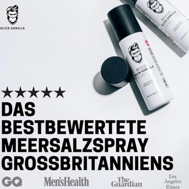 Slick Gorilla Sea Salt Spray, Haarstyling Spray für Männer mit Volumen und Textur, 200 ml – Bild 4