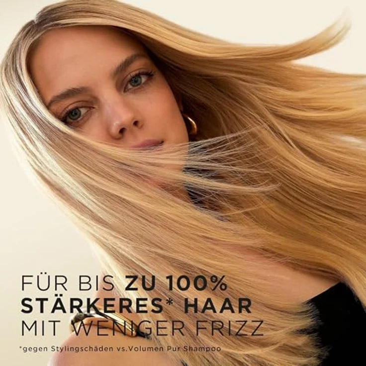 Pantene Pro-V Glatt & Seidig Shampoo 1000ml Pumpspender, ohne Silikone & Mineralöle, Active Nutri-Plex-Technologie, für krauses & stumpfes Haar, Frizz-Kontrolle – Bild 2