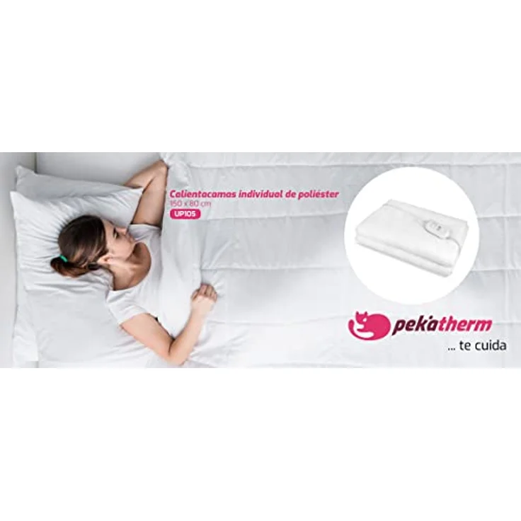 pekatherm up105 Wärmeunterbett für Einzelbetten, 60 W, Weiß – Bild 6