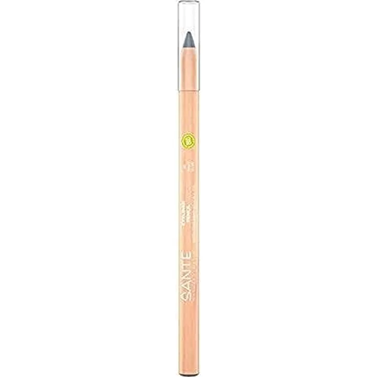 SANTE Naturkosmetik Eyeliner Pencil 03 Navy Blue, Kajal Eyeliner in blauer Farbe, Kajalstift, Farbintensive cremige Textur, 1, 14g