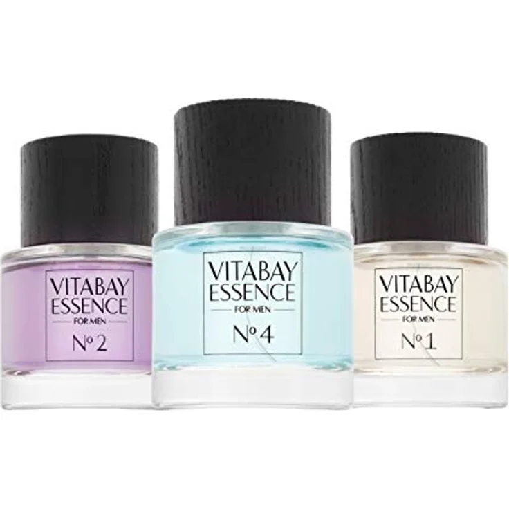 Vitabay Essence No. 1 for men, Eau de Parfum 50 ml mit 10% Parfümöl, holzig-aromatisch, langanhaltend – Bild 3