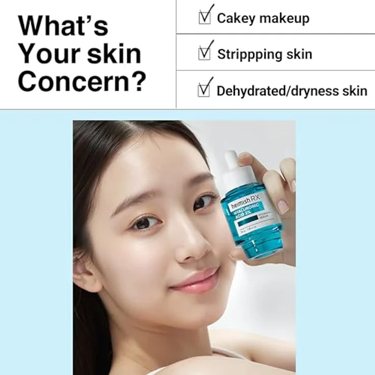 Heimish RX Hyaluronic Acid 2%, feuchtigkeitsspendendes Gesichtsserum mit beruhigender Wirkung, 35 ml – Bild 7