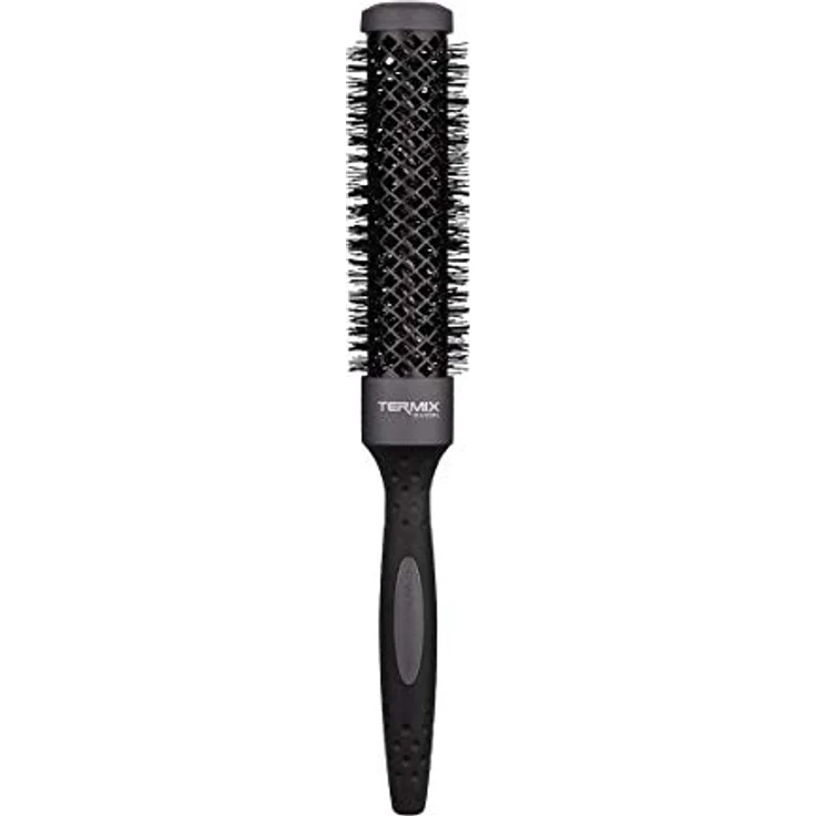 Termix Evolution XL. Thermische Rundhaarbürste mit 3 cm längerem Keramikrohr für langes Haar. Reduziert dank seiner ionisierten Fasern und des Anti-Haft-Rohrs die Trocknungszeit. Durchmesser: 28 cm. – Bild 1