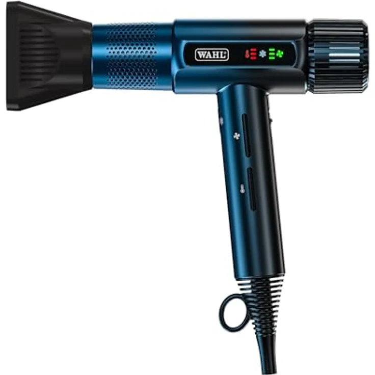 Wahl Vanquish, Ionic Haartrockner mit Diffusor, FlowControl-Technologie, geräuscharm, Midnight Blue – Bild 2