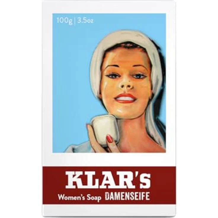Klar Seifen Damenseife 100g, palmölfrei, geeignet für normale Haut, mit Blumigen Duft, 10974 – Bild 1