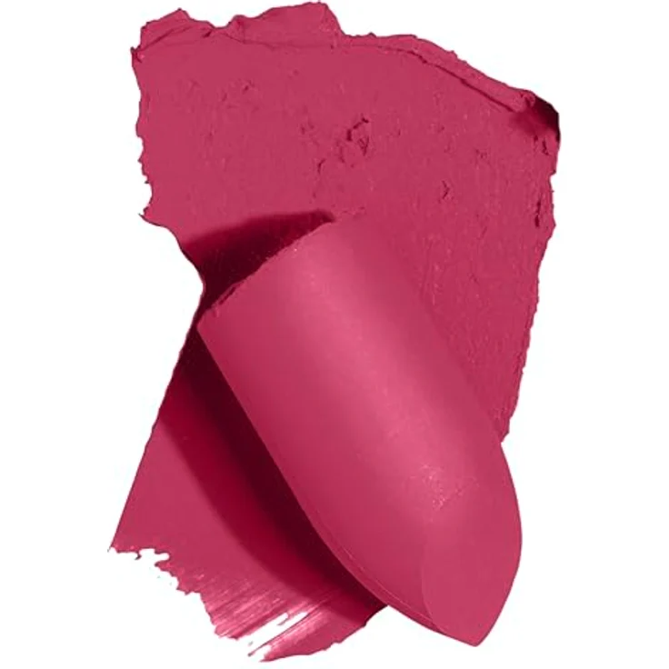SANTE Naturkosmetik Ultra Matt Lipstick 07 Wild Fuchsia, pudrig-matter Lippenstift mit Squalan und Hyaluron, 4,55g – Bild 3