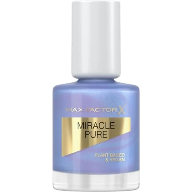 Max Factor Miracle Pure, langanhaltender Nagellack 850 Bright Angelite, 12 ml mit veganer Formel und glänzendem Finish – Bild 1