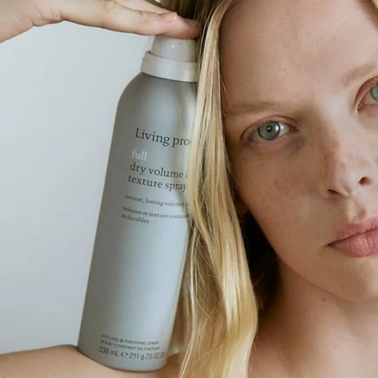 Living Proof Full Dry Volume & Texture Spray | Texturizing-Spray für feines, dünnes Haar für Volumen und Fülle | Hitzeschutz bis 210°C | Vegan, ohne Silikone, Parabene, Sulfate | 95ml – Bild 3