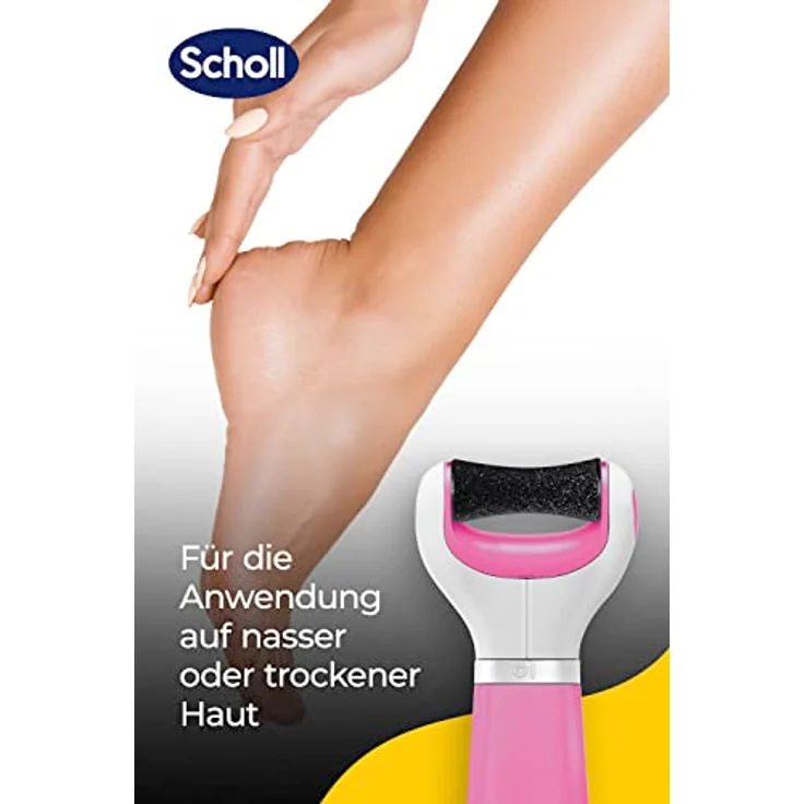 Scholl Velvet Smooth Express Pedi Pink mit Fersen Refill Hornhautentferner 1 Stück – Bild 4