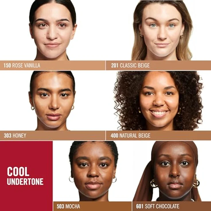 Rimmel London Kind & Free Glow It Up, feuchtigkeitsspendende Hauttönung für Damen, 150 Rose Vanille, leichte Deckkraft, 30 ml – Bild 6