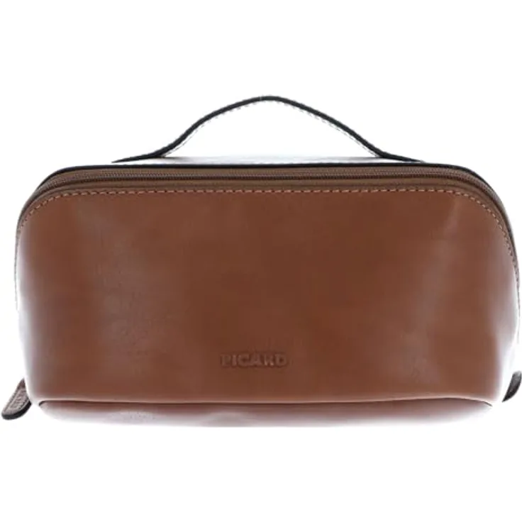 Picard Toscana - Kulturbeutel 24 cm Rindleder Camel