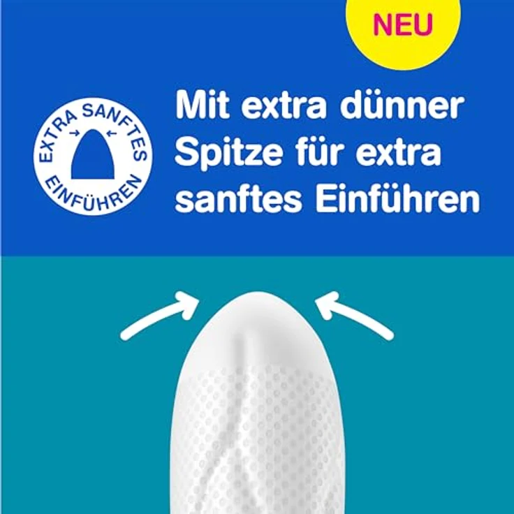 o.b. ProComfort normal 4-in-1 Schutz Tampons, 96 Stück, mit Dynamic Fit-Technologie und sanfter Spitze, dermatologisch – Bild 5