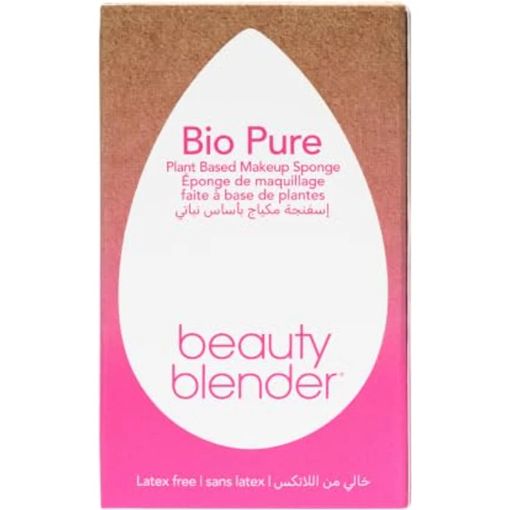 beautyblender Bio Pure Make-Up Schwamm, Biopure® aus nachhaltigem Bioplush™-Schaum, grün – Bild 3