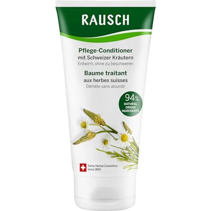 RAUSCH Pflege-Conditioner mit Schweizer Kräutern 150 ml – milde Pflege für die ganze Familie, vegan und ohne Silikon, hergestellt in der Schweiz – Bild 1