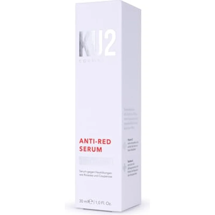 KU2 Cosmetics Anti-Red Ultra Sensitiv Serum, Beruhigendes Serum gegen Rötungen & Irritationen, Stärkt die Hautbarriere & spendet Feuchtigkeit, für sensible Haut, Made in Germany, 30 ml – Bild 2