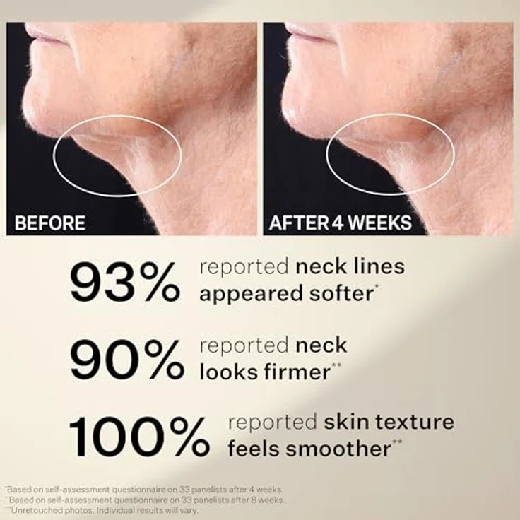 StriVectin Tighten & Lift Tightening Neck Serum Roller, Liftingserum für Hals und Dekolleté, 50 ml, mit Anti-Aging Wirkung und feuchtigkeitsspendenden Inhaltsstoffen – Bild 6