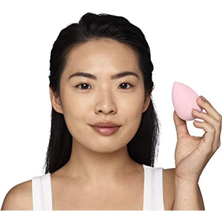 BeautyBlender Original Bubble Make up Ei Latexfrei Schwämmchen makellos für flüssige Grundierung Creme Puder, Rosa, 1 stück – Bild 4
