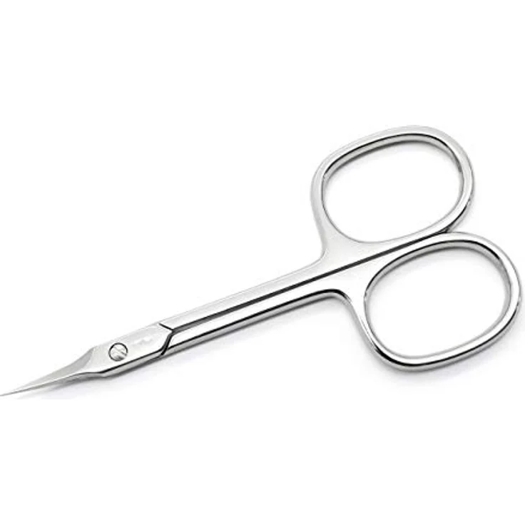 remos professional body care REMOS Nagelhautschere, 9,5 cm aus gehärtetem Stahl, präzise Klingen mit gebogenem Schneideblatt, verstellbare Schraube – Bild 1