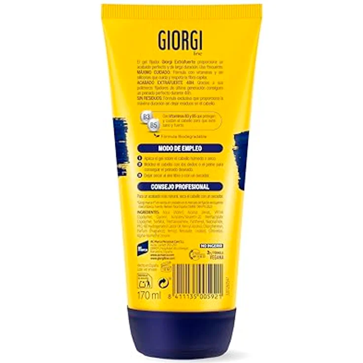 Giorgi Line Extra starker Schaum, 0% Silikon, 48h Halt, für alle Haartypen, 3-170 ml – Bild 2