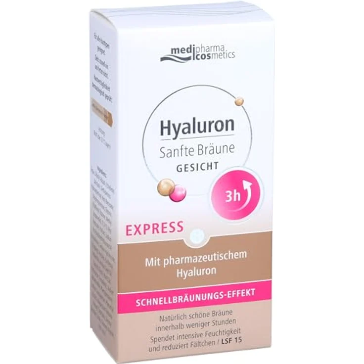 Medipharma Cosmetics SANFTE Bräune Express Gesicht Creme 30 Milliliter – Bild 5