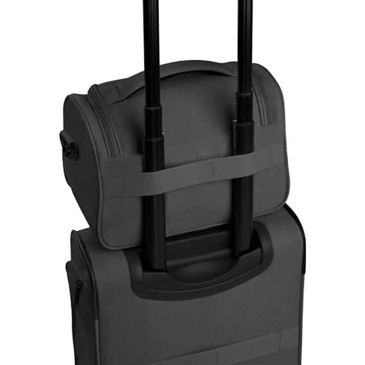 REDOLZ Beauty-Case Kulturtasche Kosmetikbeutel Kulturbeutel Kosmetiktasche Make-Up-Tasche | 31 x 19 x 21 cm | für Damen & Herren mit abnehmbaren Schultergurt & Aufsteckfunktion (Essentials 12) – Bild 4