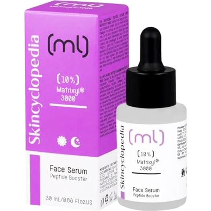 Skincyclopedia Peptide Serum mit 10% Matrixyl 3000, Anti-Aging Gesichtspflege, reduziert Falten, 30ml