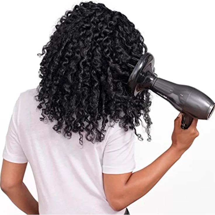 BaByliss Pro Power 2300 Haartrockner mit 2300 W, ionischer Frizz-Kontrolle und Diffusor für glänzende Locken, UK – Bild 3