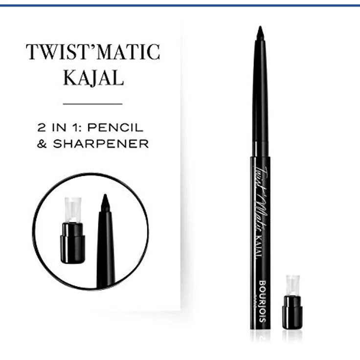 Bourjois Kajal, 0.2 g, für ausdrucksstarke Augen, präzise Anwendung – Bild 4