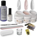 Acryl Nagelset - Florenz - Nagelstudio Starterset - Acrylpulver für Nägel - Nail Kit - Acrylpulver - Arcylflüssigkeit - Arcyl Zubehör