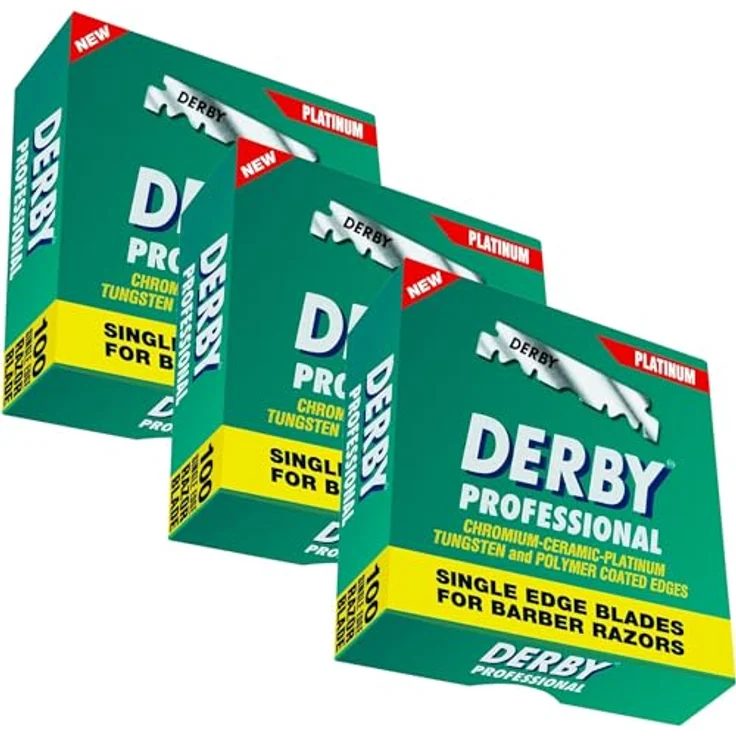Derby Barba Professional Rasierklingen, 300 Stück – Bild 2