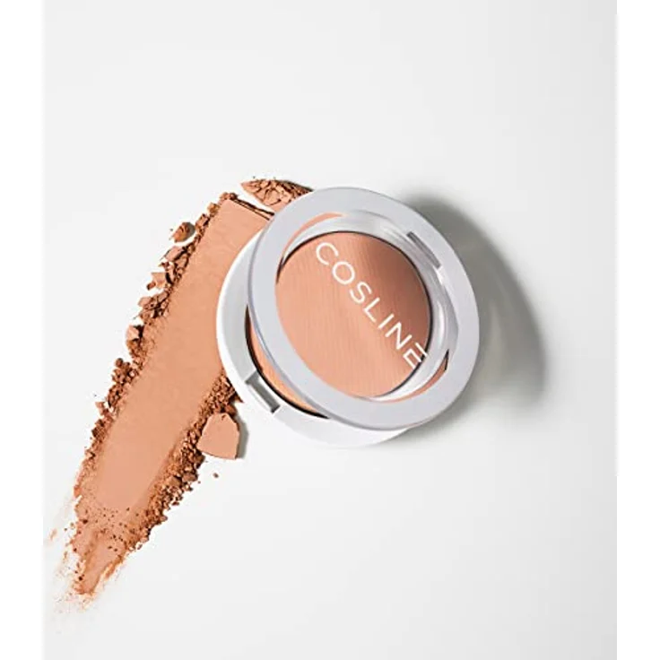 COSLINE Sun Powder matt, Vegan, Mattierendes Puder mit Hauttonanpassung – Bild 4