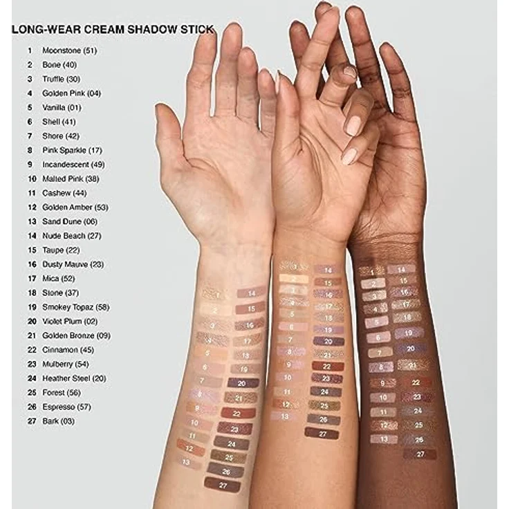 Bobbi Brown Augen Make-up Long-Wear Cream Shadow Stick Lidschatten-Stift 03 Bark 1,6 g Braun – Bild 5