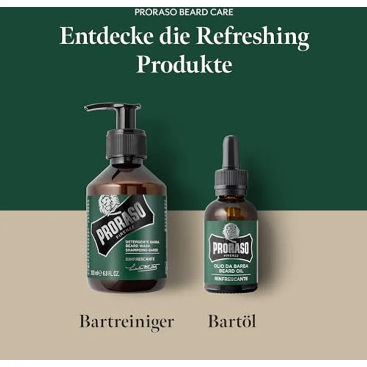 Proraso Beard Oil Refresh Eucalyptus 30 ml, Textur: Öl, für Herren empfohlen  – Bild 4
