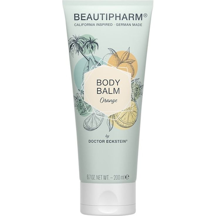 Doctor Eckstein BEAUTIPHARM Body Balm Orange, 200 ml Körperlotion mit fruchtigem Duft und intensiver Feuchtigkeitspflege, Unisex