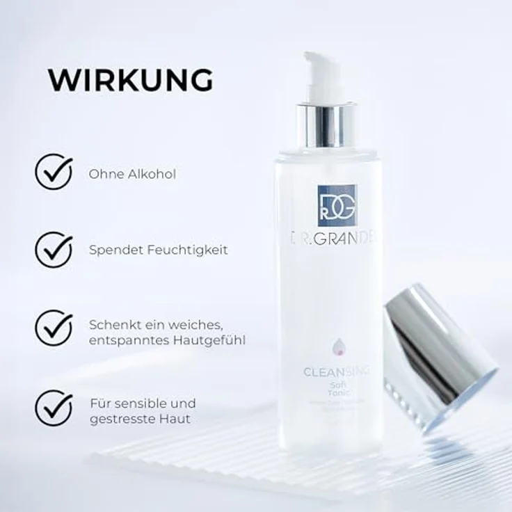 Dr. Grandel Cleansing sanftes Hauttonikum, alkoholfrei, 200 ml, Gesichtstonikum für Damen – Bild 2