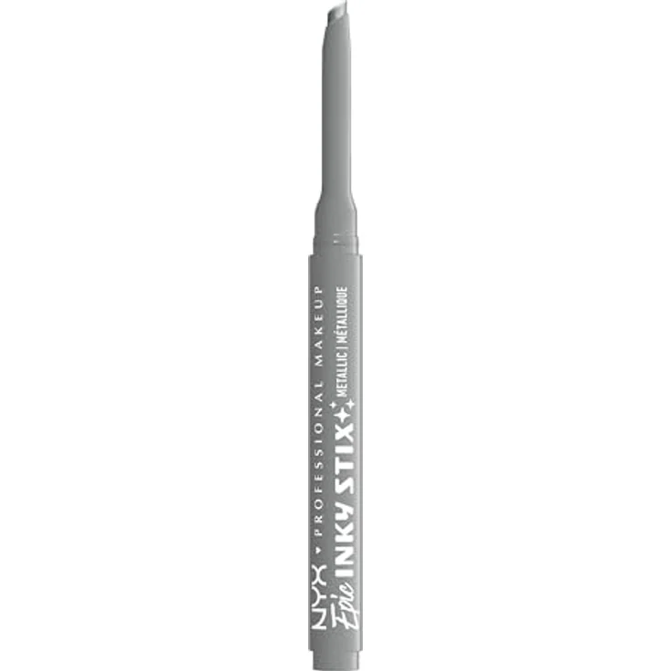 NYX Professional Makeup Epic Inky Stix Gel-Eyeliner, Farbton 16 Silver Shock, 1 g, intensivierte Farbkraft, schnell trocknend, präzise Linieführung – Bild 1