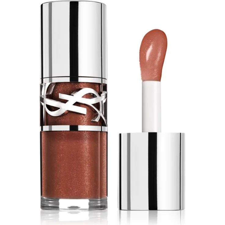 Yves Saint Laurent Loveshine Plumping Lip Oil Gloss, hochglänzender Lipgloss 6 ml in Farbton 12, volumengebende Formel für glatte Lippen