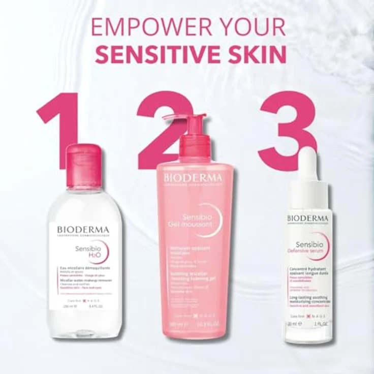 Bioderma Lotion Sensibio H2O Solution Micellaire, für Damen und Herren 250 ml – Bild 6