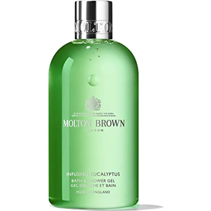 Molton Brown Infusing Eucalyptus Bade- und Duschgel 300 ml - Erfrischendes Duschgel mit Eukalyptus- und Minzduft – Bild 1
