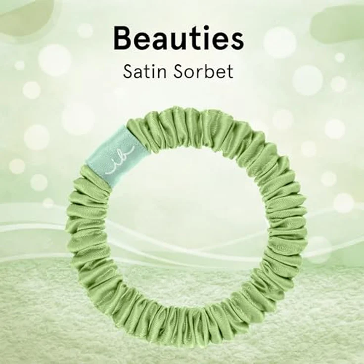 Invisibobble BEAUTIES Satin Sorbet, 4er Set Haargummis für Damen, schonend zum Haar und ohne Metallverbindungen – Bild 2