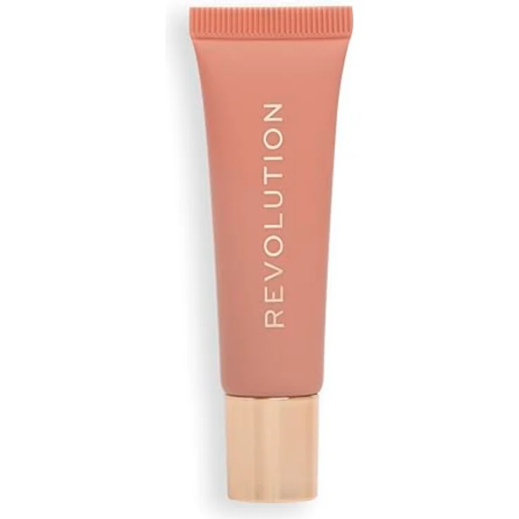 Makeup Revolution Saftiger Peptid-Lippenbalsam, Feuchtigkeitsspendend mit Vitamin E & Peptiden, Nude-Pfirsich, 8ml – Bild 2