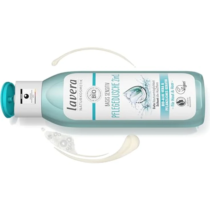 Lavera Basis sensitiv Hydro Feeling Duschgel 200 ml – Bild 2