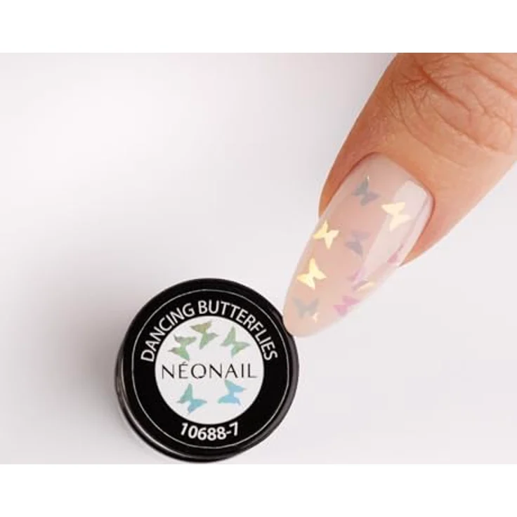 NÉONAIL UV Nagellack 7,2 ml - Mehrfarbig Dancing Butterflies - Starke Pigmentierung - Langanhaltende Maniküre - HOHE QUALITÄT - Aushärtung in LED-/UV-Lampe – Bild 3
