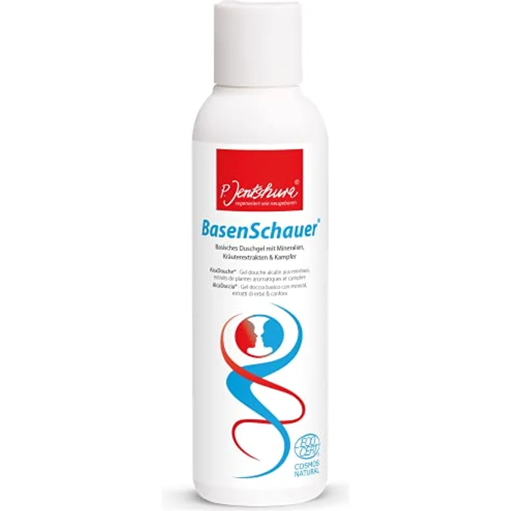 P. Jentschura BasenSchauer 100ml, Duschgel mit natürlichen Mineralien und Bio-Extrakten