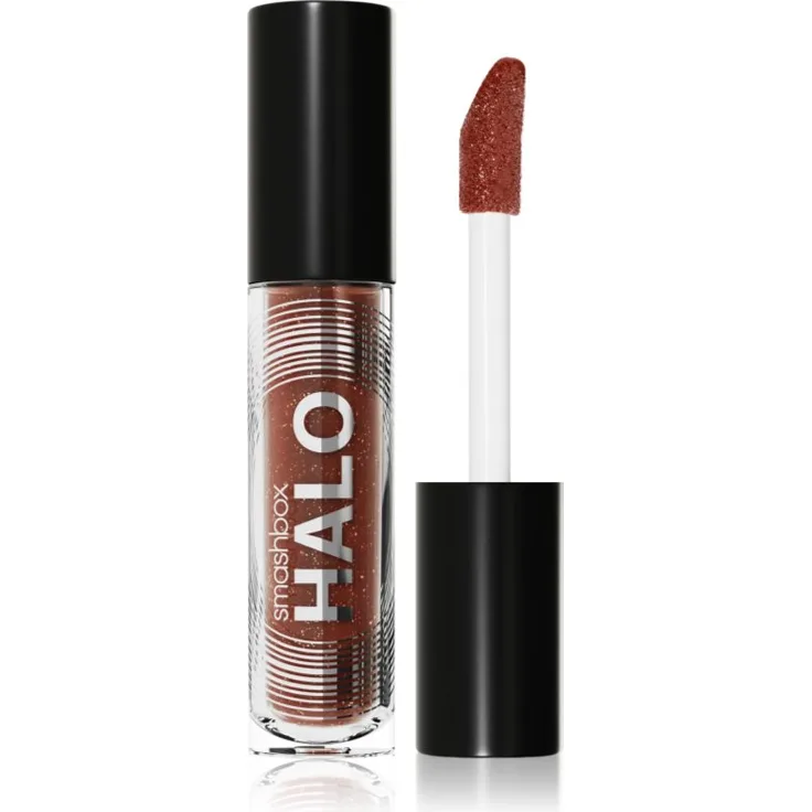 Smashbox Halo Plump + Glow Lip Gloss, hydrierendes Lipgloss für mehr Lippenvolumen, Farbton Luster, 4.6 ml