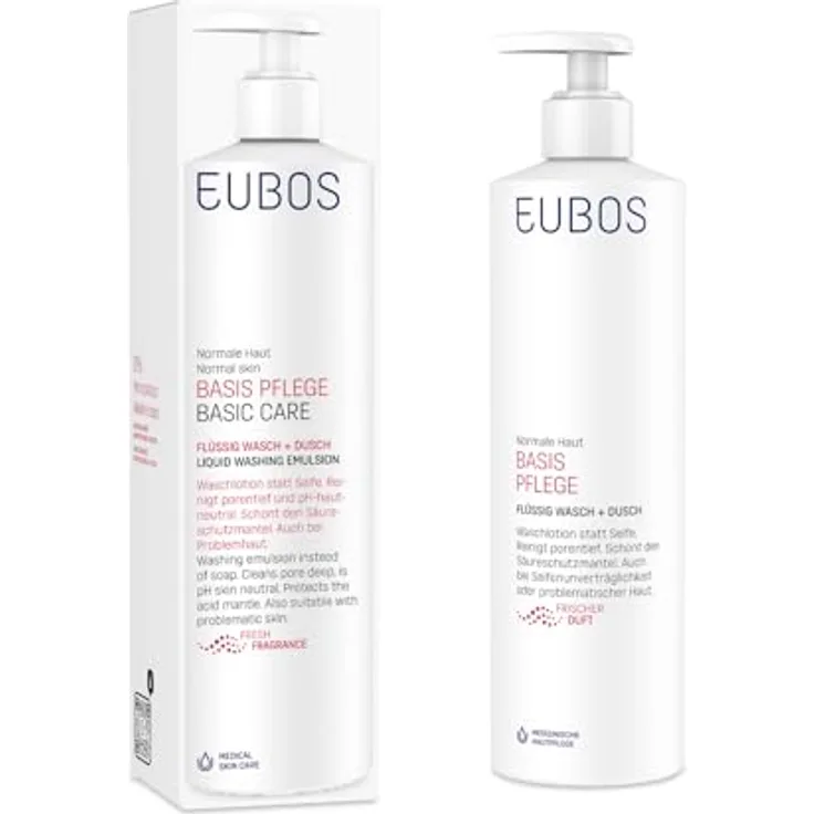 Eubos Eubos Flüssig rot m.Frischem Duft m.Dosiersp. Reinigungscreme 400 ml
