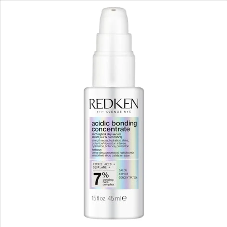 Redken Pflegendes Bonding Serum, Tiefenwirksame Reparatur für stärkeres Haar, Vegan, 24/7 Night & Day Serum, 1 x 50 ml – Bild 2