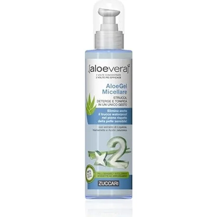 Aloevera2 AloeGel Micellare - face Cleanser 200 ml