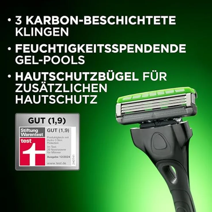Wilkinson Sword Hydro 3 Skin Protection Rasierer Ersatzklingen 8 Stück - Preisvergleich – Bild 3