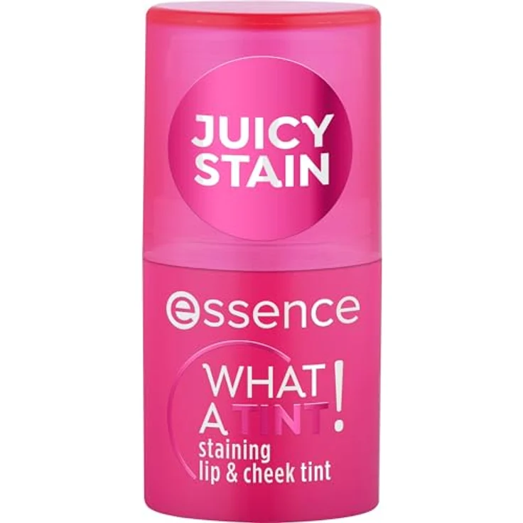 Essence WHAT A TINT! Lip & Cheek Tint, 5 g, Raspberry Vibes, flüssiges Rouge für natürliche Farbe und strahlendes Finish – Bild 2